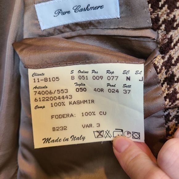 Hugo Boss Brown Houndstooth Blazer - Picture 7 of 10